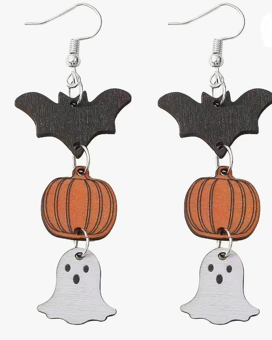Vintage halloween earrings
