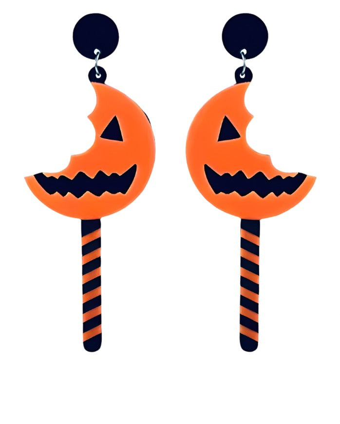 Trick or Treat lollipop earrings