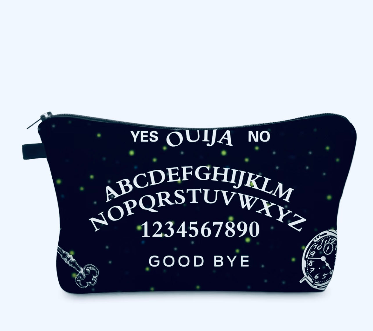 Ouija cosmetic bag