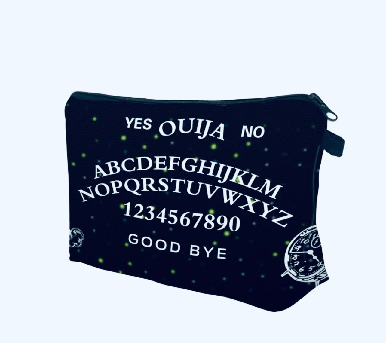 Ouija cosmetic bag