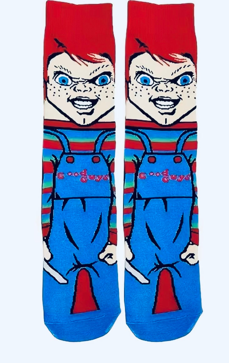 chucky crew socks