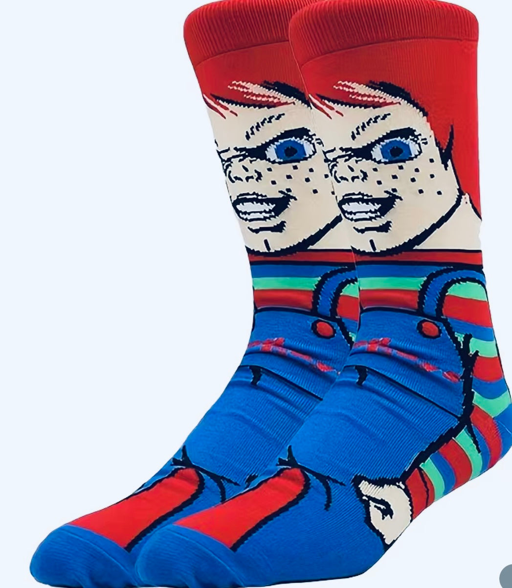 chucky crew socks