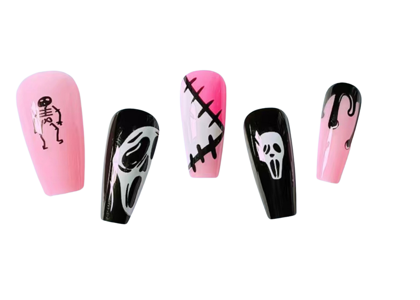 ghostface nail set