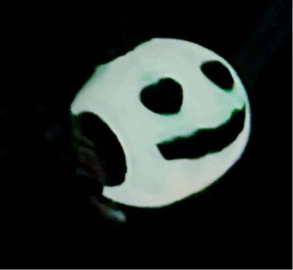 Glow in the dark pumpkin